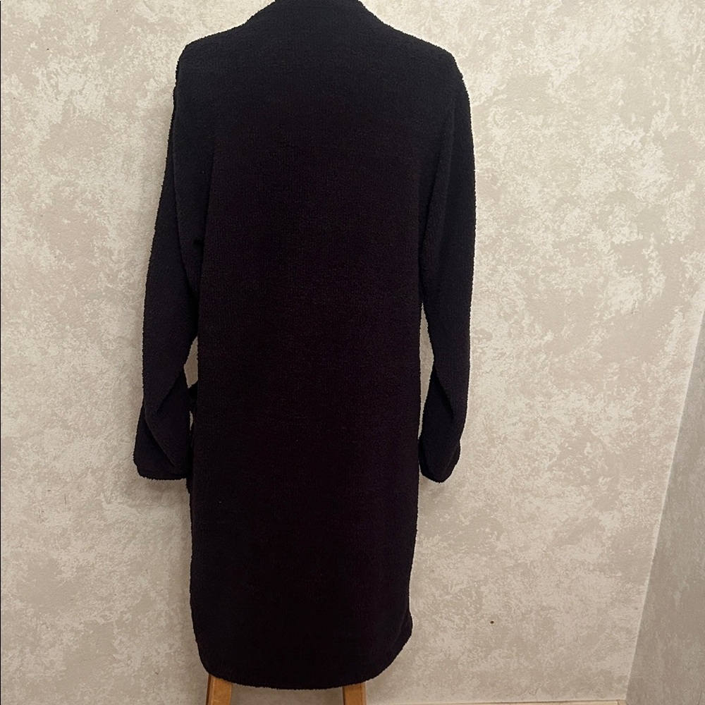 ADIDAS CARDIGAN🖤SPORTY Women's BLACK Open Cardigan with Pockets Size XS🖤 - Picture 6 of 14
